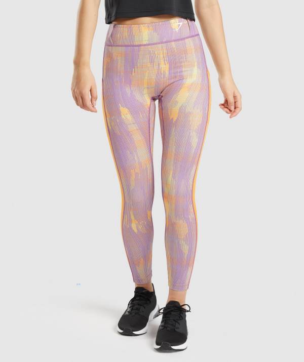 Damske Legíny Gymshark Sport Oranžové | DP0916524